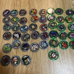 今出品している妖怪メダルにつけます
