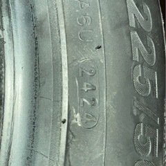 新品未使用　夏タイヤ225/50/18　