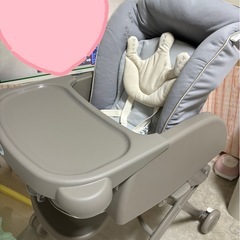 ハイローチェア、アップリカ、手動