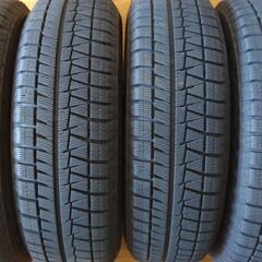 スタドレスタイヤホイール4本　2022年ブリヂストンタイヤ　185/65R15　手渡し現金