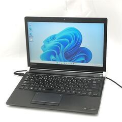 13.3型 ノートPC 東芝 R73/J i5 8GB SSD 無線 Win11