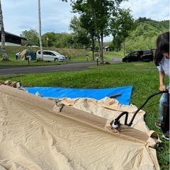 （値引中）ポリコットンエアーテント　ハイランダー　ミーニィ