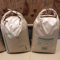 【商談中】お米60kg(無精米、昨年度産、30kg×2袋)