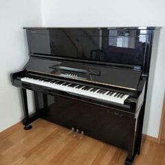 YAMAHA ヤマハ アップライトピアノ YU3SZ 椅子・カバー付き 消音機能