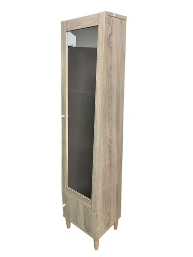 レトロ　三面鏡付きドレッサー NO.1894 ドレッサー 姿見 鏡 収納付き 中古 収納姿見三面鏡シルエット