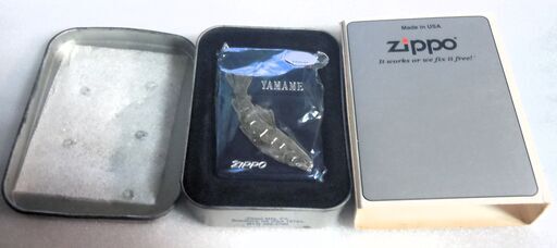 ヤマメ　ブルー　新品未使用　魚　ZIPPO