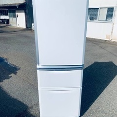 三菱ノンフロン冷凍冷蔵庫 MR-C34A-W