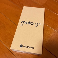 新品/未開封　moto g64 5G 8GB+128GB SIMフリー [スペースブラック] スマホ