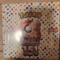 ポケモンカード 151シュリンク付き ポケモンカード 151 boxシュリンク