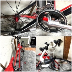 doppelgängerロードバイク27インチSHIMANO 14段変速軽量アルミフレーム