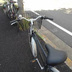 中古自転車３３０６　前後タイヤ新品！　マウンテンバイク　Wサスペンション　２６インチ　３×６段ギヤ　アルミフレーム　折り畳機能付き　ワイヤー錠　ライトは付属していません