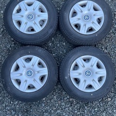 ブリヂストン ブリザックVRX3 185/70R14 4本 鉄ホイール、ホイール 