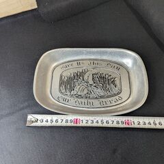 RWP ウィルトン アルメタル アカンサス ラージ ピューター サービングトレイ Made in USA