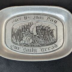 RWP ウィルトン アルメタル アカンサス ラージ ピューター サービングトレイ Made in USA