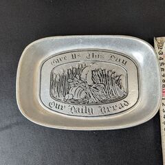 RWP ウィルトン アルメタル アカンサス ラージ ピューター サービングトレイ Made in USA