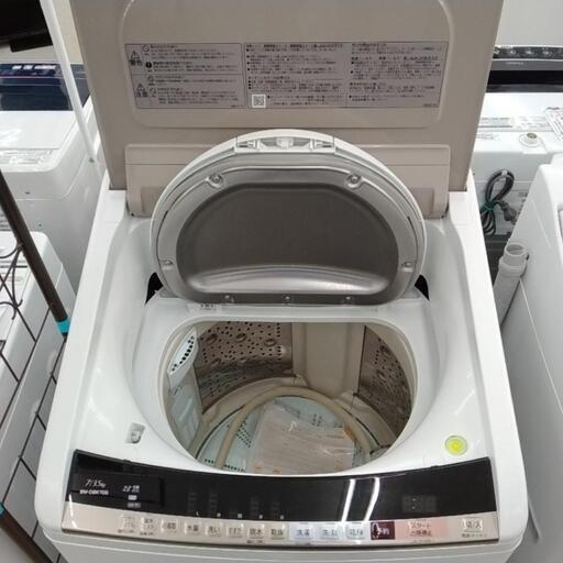 HITACHI 乾燥付き洗濯機 18年製 7/3.5kg TJ8077 HITACHI日立 白い約束 