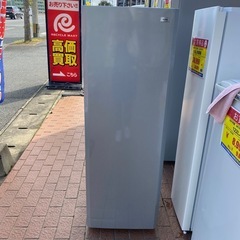 ?冷凍ストッカー?Haier 161L冷凍庫 2017年製 JF-NUF161G 1ドア シルバー 右開き スリム　ハイアール NO.4018F