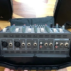 使用歴一回のみ、ポータブルPA  ベリンガーPPA200  再値下げしました！！