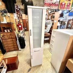 池上店】 NITORI ニトリ スリム 食器棚 幅40cm すき間 家具