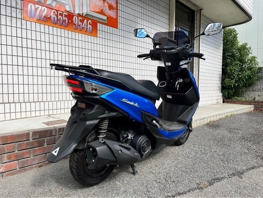 ★25万円　スウィッシュ125 程度良好！セル1 実働車　目立つ傷無し！綺麗！スズキ　小型　スクーター　スズキ　スウィッシュ　DV12B ☆25万円 スウィッシュ125 程度良好！セル1 実働車 目立つ傷無し！綺麗