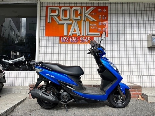 ☆25万円 スウィッシュ125 程度良好！セル1 実働車 目立つ傷無し！綺麗
