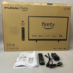 美品 FUNAI フナイ FL-32HF160 2024年製  
