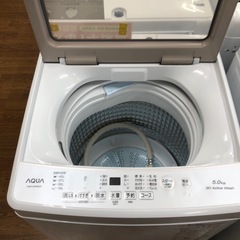 AQUA 2023年製 全自動洗濯機 5.0kg 【トレファク川越店】