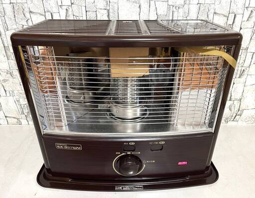 【Y962】未使用品/CORONA/石油ストーブ/コロナ/コロナ石油ストーブ/灯油/芯上下式/SX-D27WY/昭和レトロ /木目/未使用品