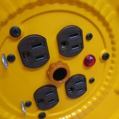 日動 NP-E34 コードリール 未使用品 全長30m 有効長29m 4口コンセント 【