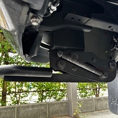 ハイラックス GUN125 T-STEP 収納タイプ リアステップ TOPUP製