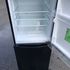 NO 268 🌈福岡市内配送設置無料✨🌈  2022年 アイリスオーヤマ 冷蔵庫 142L 小型 一人暮らし 幅50cm 大容量 冷凍室 静音設計 省エネ基準達成率103% 右開き ブラック IRSD-14A-B