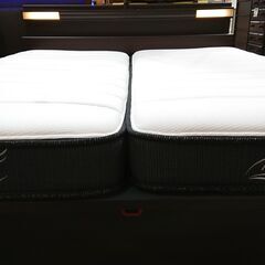 ニトリ｜Nスリープ｜Hard｜コンセント2口｜照明付｜跳ね上げ式クイーンベッド