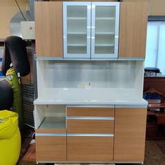 愛品倶楽部柏店】Pamouna (パモウナ) 4枚扉キッチンボード ソフト 