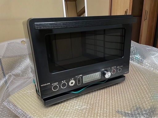 KOIZUMI ブラック 電子レンジKRD-182D/K コイズミ、萬古焼土鍋