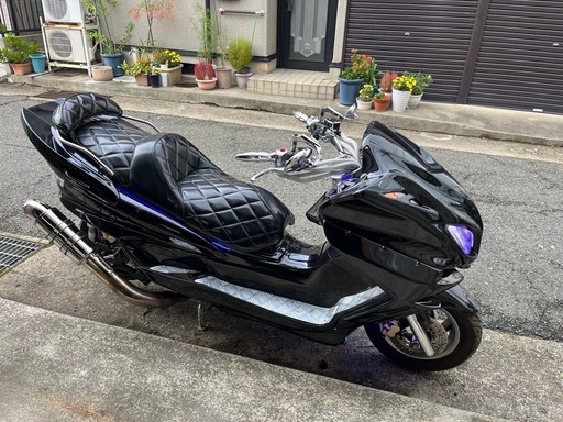 【YAMAHA マジェスティ】SG03 実働　LEDエアロカスタムスピーカー2発 YAMAHA マジェスティ】SG03 実働 エアロカスタムLEDスピーカー2発