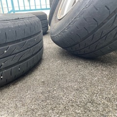 175/65r15 タイヤ付きアルミホイール　15インチ