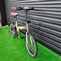 【折り畳み自転車20インチ】OTOMO オオトモ Raychell レイチェル 【引取限定・現状渡し】三重県