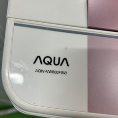 10/26.27白物家電爆安開催‼️AQUA(アクア) 2017年製 8.0kg 洗濯機🎉