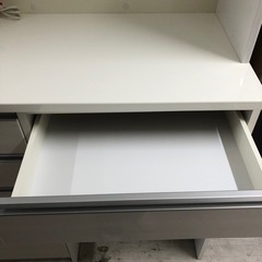 高橋木工所レンジボードスライド扉チェルシーホワイト【トレファク堺福田店】