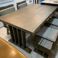 【愛品館 江戸川店 】ベンチダイニング テーブル4点セット TAMA GROUP（タマリビング）