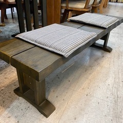 【愛品館 江戸川店 】ベンチダイニング テーブル4点セット TAMA GROUP（タマリビング）