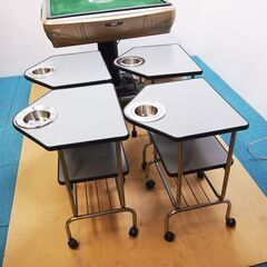 WMT AUTOMATIC TYPE33 全自動麻雀卓 現状渡し　通電　テスト動作OK デカ稗JA08) WMT AUTOMATIC TYPE33 全自動麻雀卓 現状渡し 通電 テスト動作OK デカ