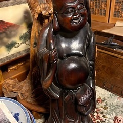 置物⑤　木彫り　彫刻　七福神