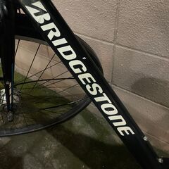 リサイクルショップどりーむ荒田店 No1505 ブリヂストン　カゴ　荷台付き　クロスバイク　TB1　ギア切り替え7段変速　LEDオートライト付き