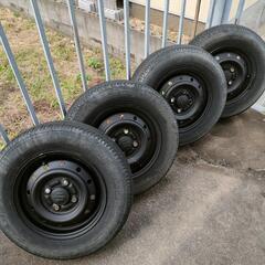 軽バン 軽トラ タイヤ4本セット 145/R12 LT 6PR エブリィ 12インチ