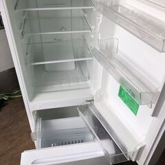 　NO 590★格安特価★福岡市内配送設置無料★2021年　ヤマダ電機 2ドア冷蔵庫 (156L・右開き) ホワイト YRZF15G1