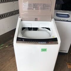 NO 584 ★格安特価★福岡市内配送設置無料★BW-DV80B-N 縦型洗濯乾燥機 ビートウォッシュ シャンパン [洗濯8.0kg /乾燥4.5kg /ヒーター乾燥(水冷・除湿タイプ) /上開き]
