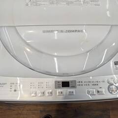SHARP シャープ 全自動洗濯機 6.0kg 穴なし槽 時短コース シワ抑えコース