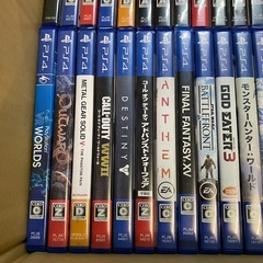 【決まりました】値下げしました。PS4ソフト40本セット