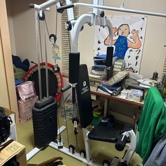 ホームジム　トレーニング　 チェストプレス　バタフライ　運動不足解消　COREBLADE FIGHTING ROAD 自宅　筋トレ